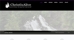 Desktop Screenshot of christisalive.com